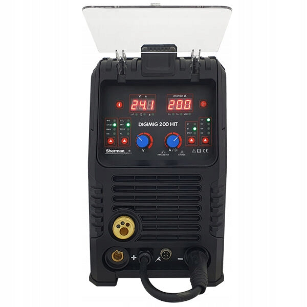 Semi-automatic welder Migomat Sherman DIGIMIG 200 HIT synergy Set Manufacturer code MIG 200 HIT sherman RSH3