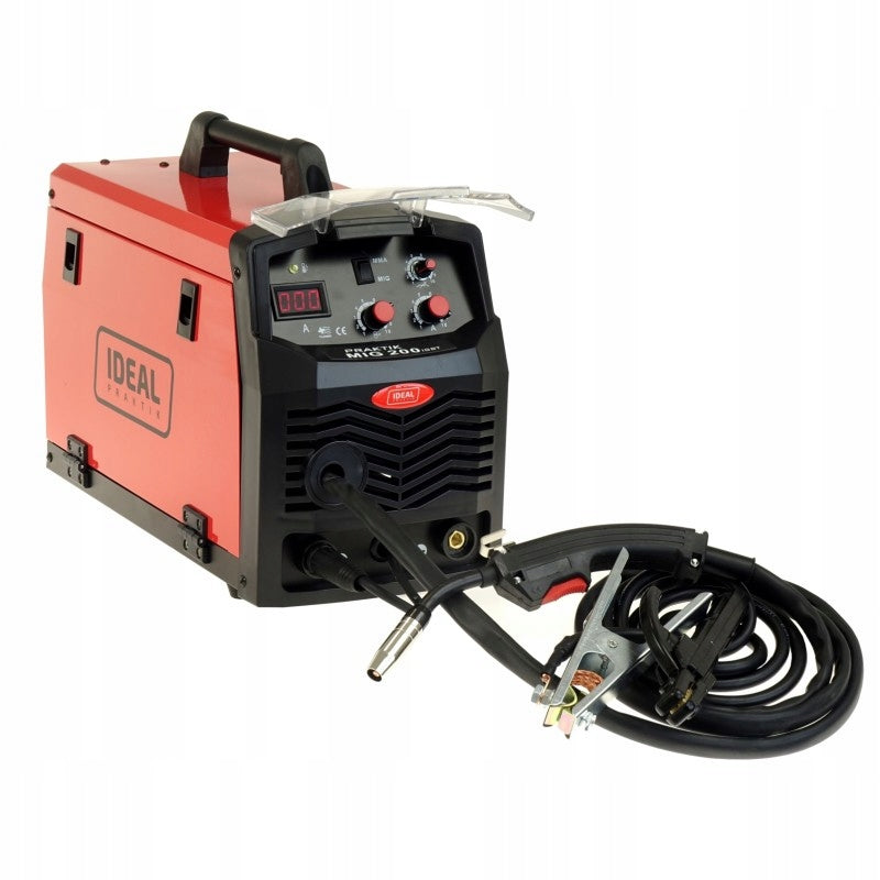 Semi-automatic welding machine Ideal PMIG200V2 PRAKTIK MIG 200 MMA IGBT Brand IDEAL