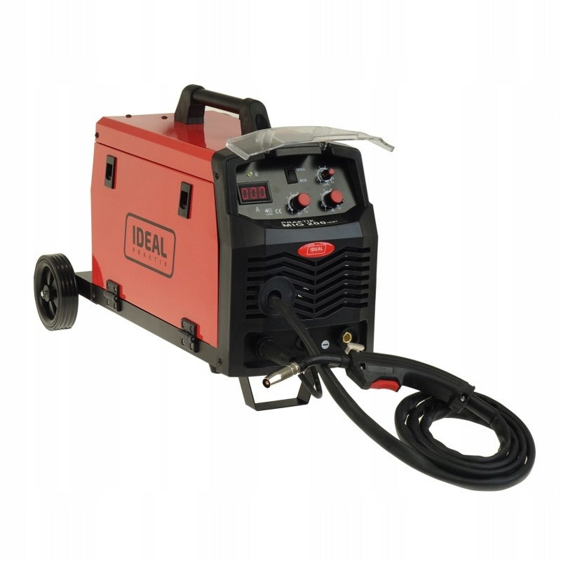 Semi-automatic welding machine Ideal PMIG200V2 PRAKTIK MIG 200 MMA IGBT Manufacturer code PMIG200 ZESTAW#0