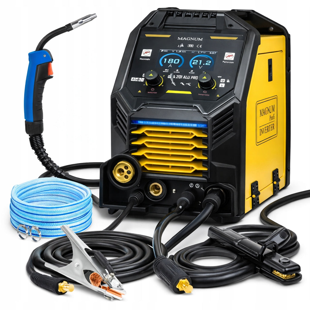 Semi-automatic welding machine Magnum MIG 201 Alu Pro Synergy 200A 60% Migomat