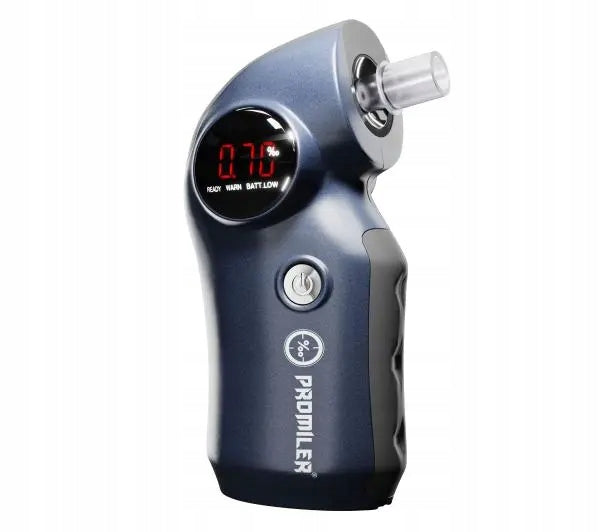 Semiconductor breathalyzer Promiler AL-6200 HSPT Battery 2 Mouthpieces