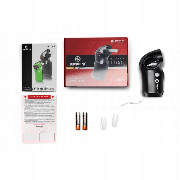 Semiconductor breathalyzer Promiler DXP600 + 12 MONTHS CALIBRATION FREEBIE Brand Promiler