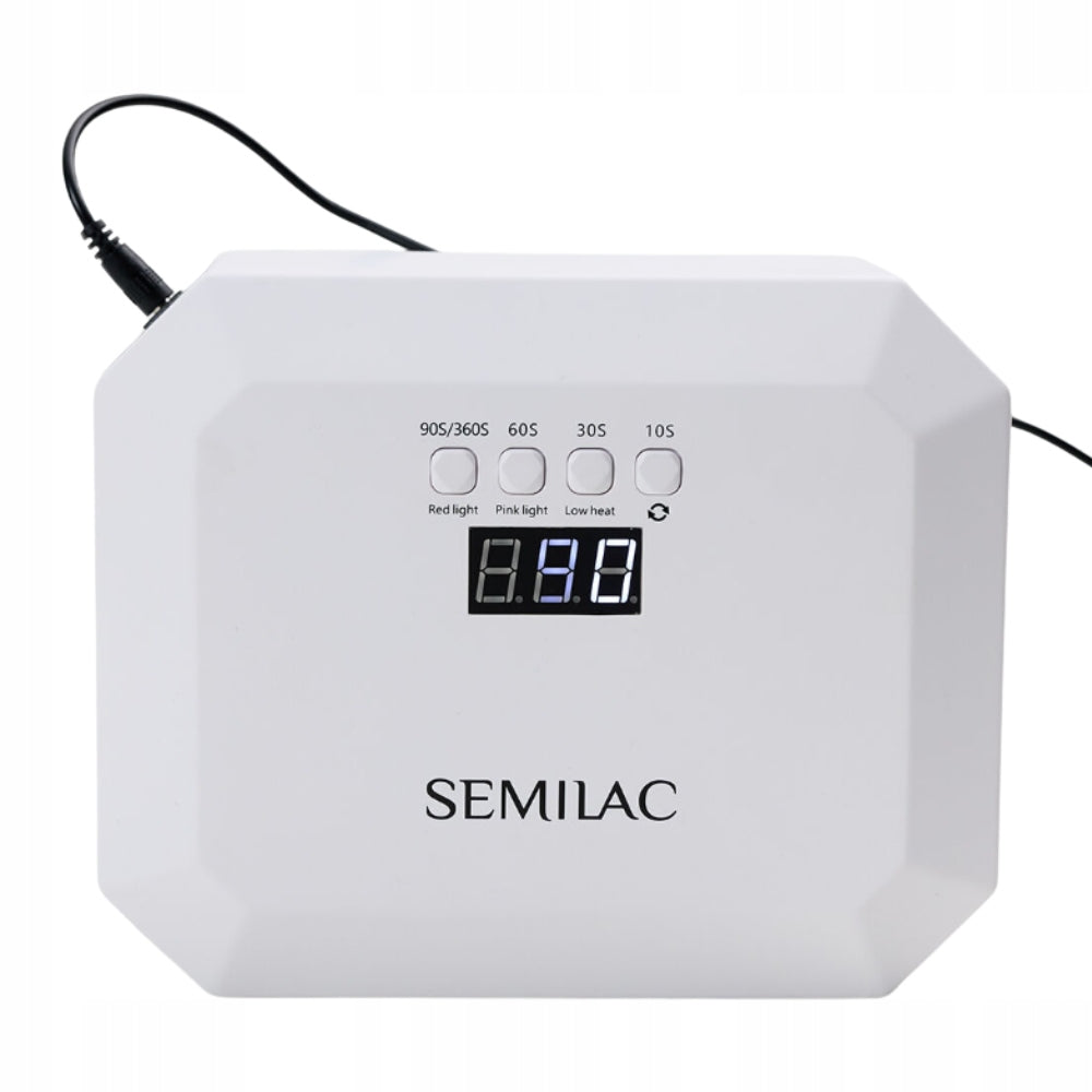 Semilac UV LED Nail Lamp 24W/48 Diamond Multi LED Red Light System Packaging status original