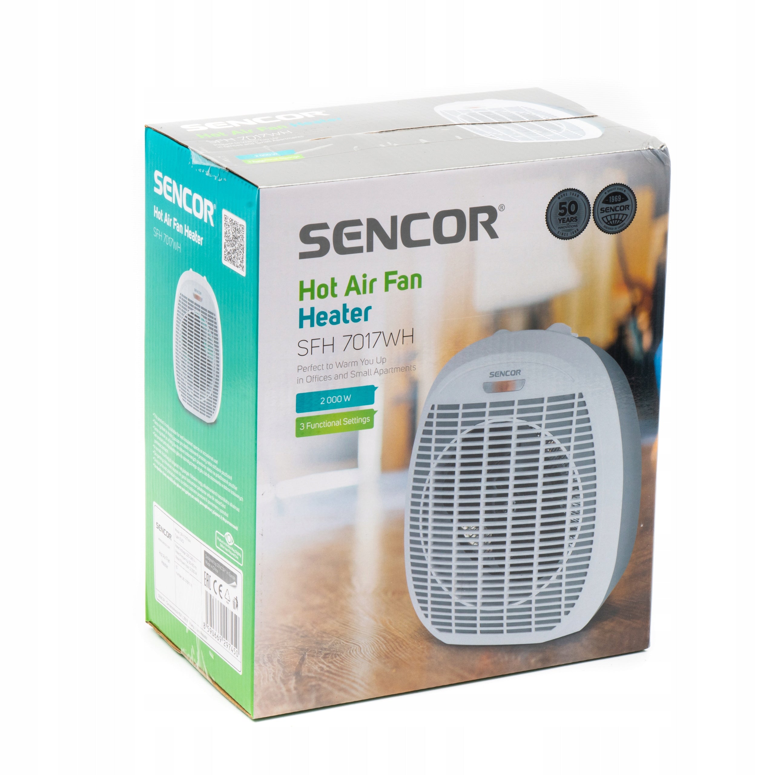 Sencor SFH 7017WH 2000W fan Manufacturer code SFH 7017WH