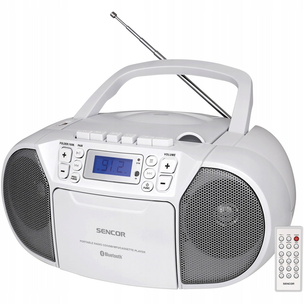 Sencor SPT 3907W CD MP3 FM USB BT