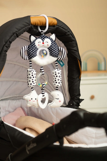 Sensillo COLORFUL Sensory TOY RATTLE Teether KITTEN Pendant Brand Sensillo