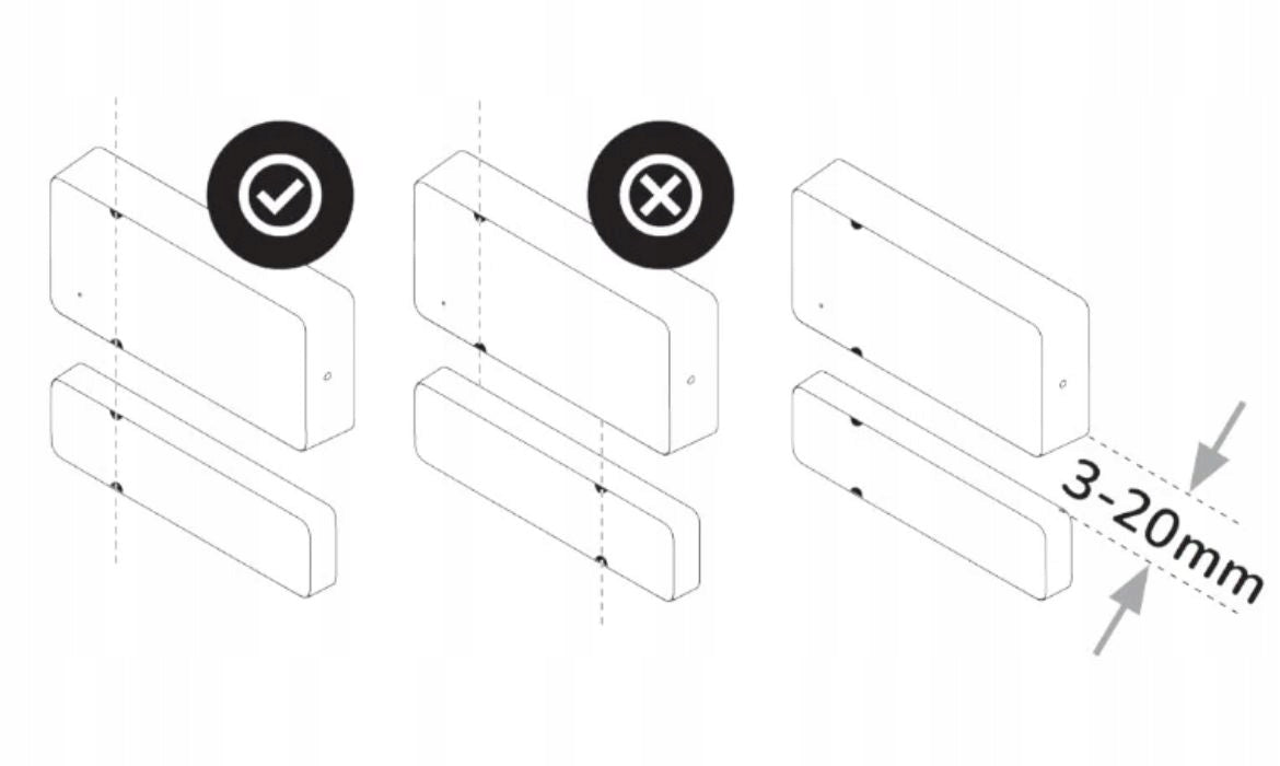 Sensor Door Opening / Closing GERDA for Lock TEDEE Manufacturer code TDSV1.0