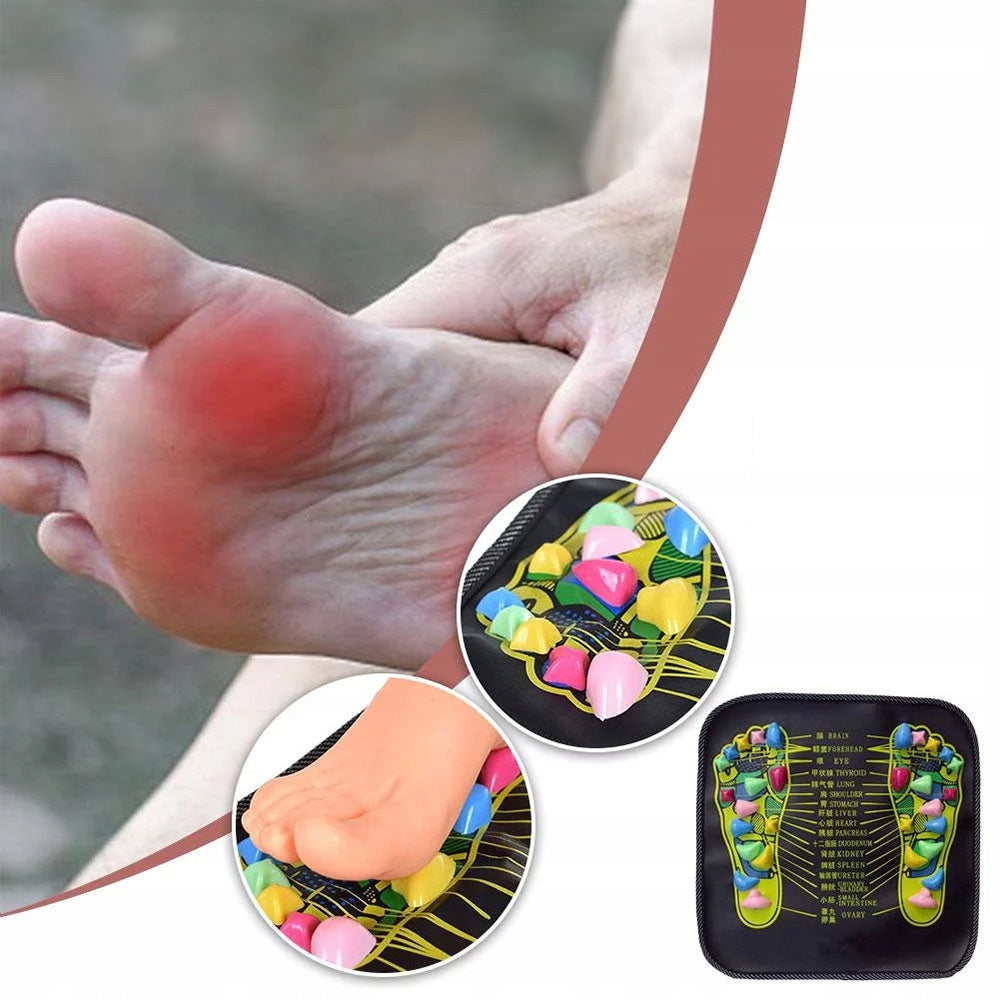 Sensory Acupressure Mat Massage Leg Massager with Massage Spikes Packaging status original