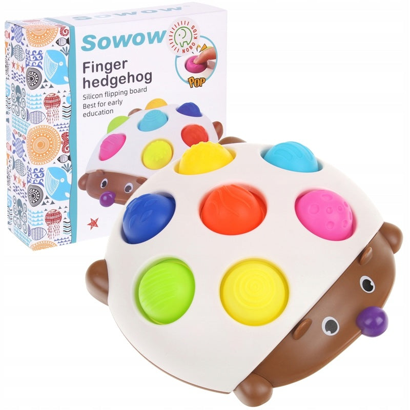 Sensory Anxiety Skill Toy for Toddler Pop It Hedgehog