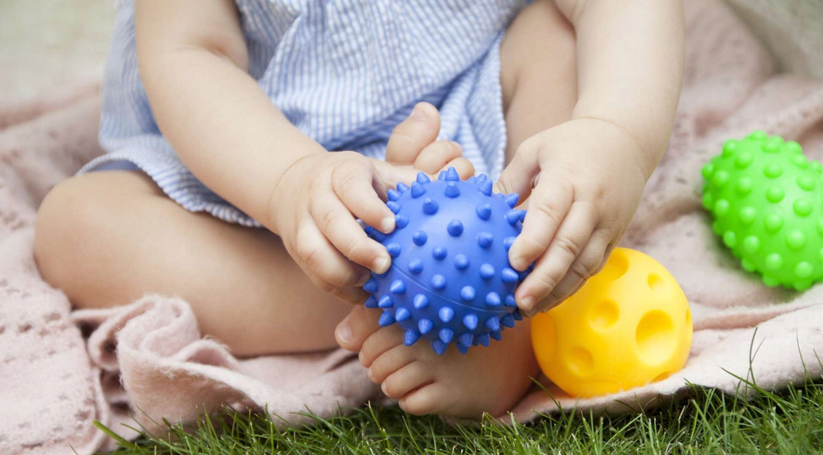 Sensory Balls (5 Pieces) Hencz Toys Brand Mom's Care