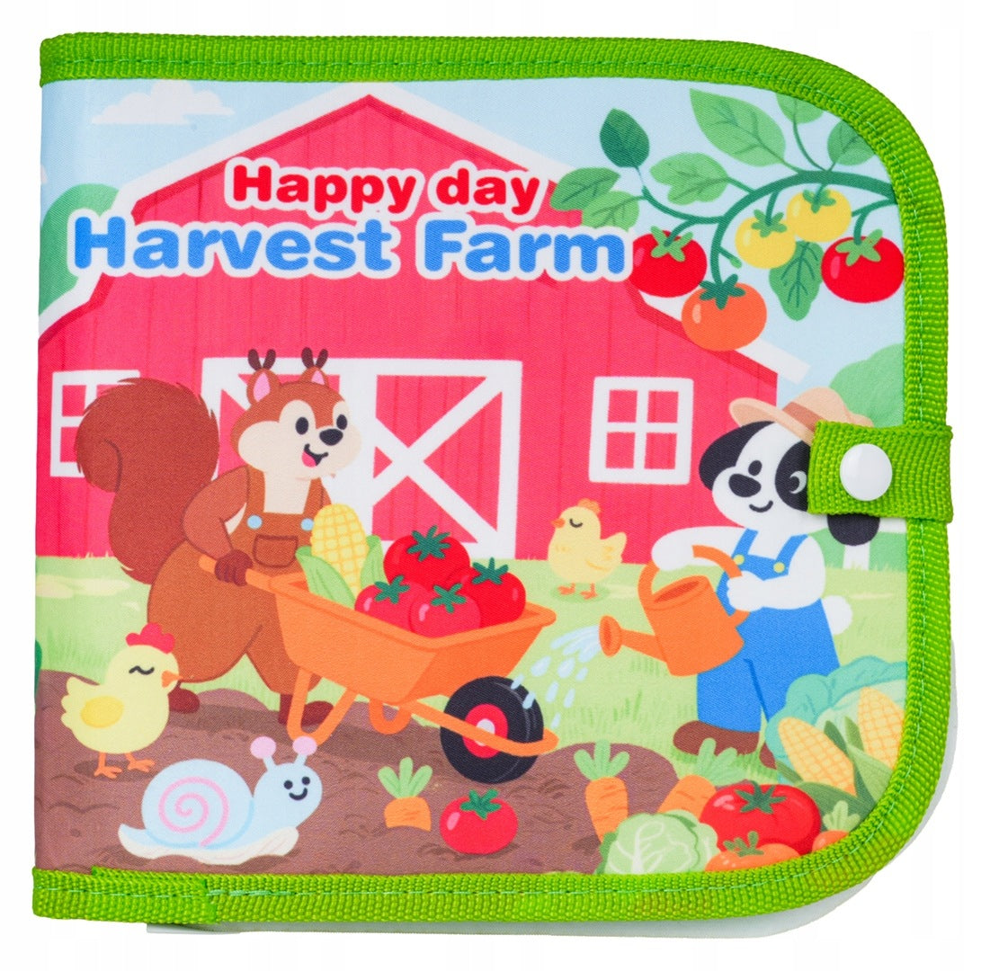 Sensory Book for Children Farm Animal Material Educational Brand Ramiz