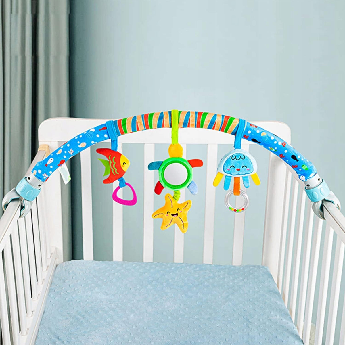 Sensory Headband Musical for Educational Cot Toy 0+ Montessori Brand Plushyk