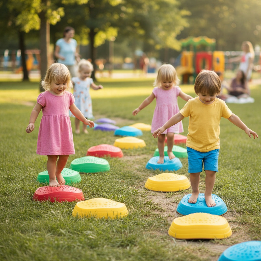 Sensory Path for Kids Balance Stones TRAINING AUTISM ASPERGER Packaging status original