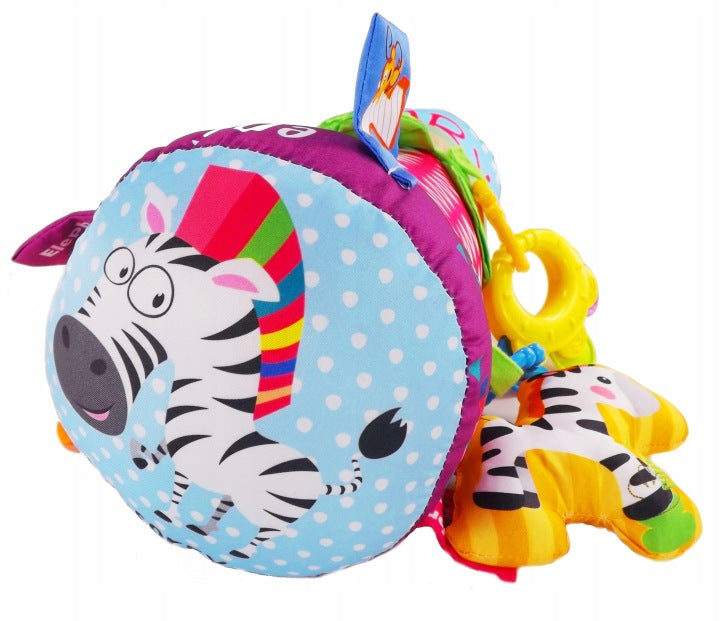 Sensory Roller Infant Plush Rattles For Crawling Learning Packaging status original