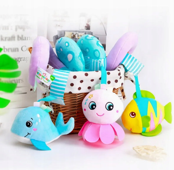 Sensory Spiral for Stroller and Bed – Rattles Fish 0+ Packaging status original