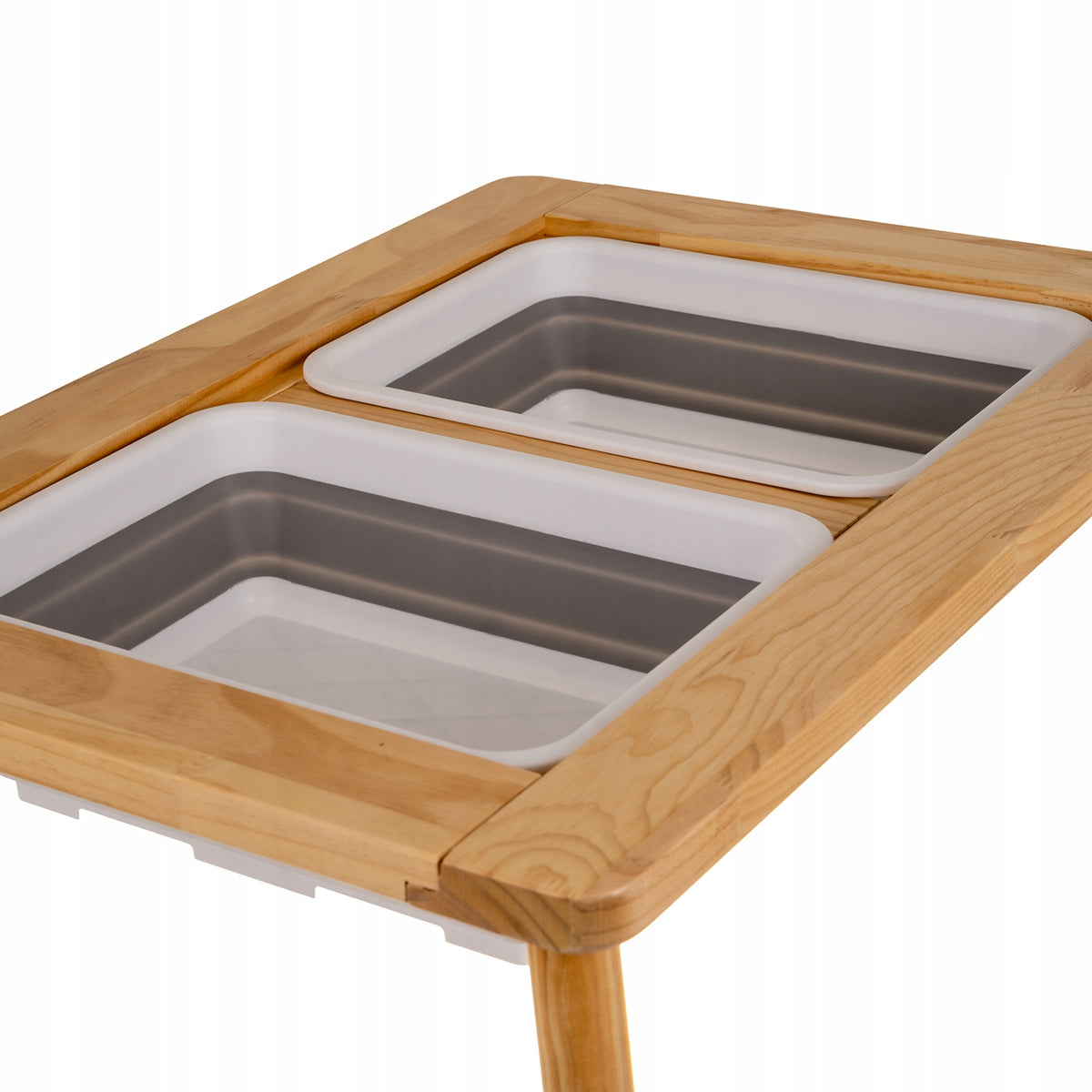 Sensory Table Wooden 4in1 Chair Board Sand Water 3+ Gift Packaging status original
