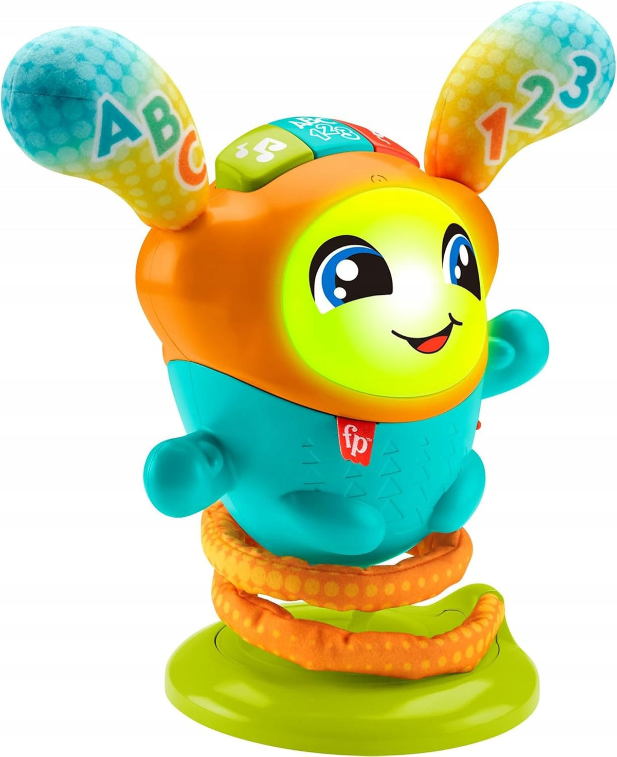 Sensory Toy from 1 year Bouncin Beats Jumper German Version QxV Brand Fisher-Price