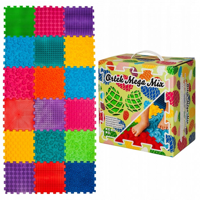 Sensory orthopedic mat Ortek MIX 18 puzzle