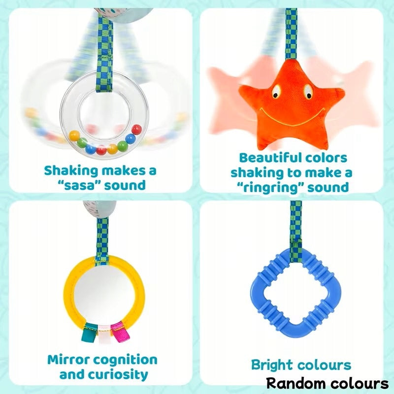 Sensory pendant spiral for donkey car seat stroller Brand no brand