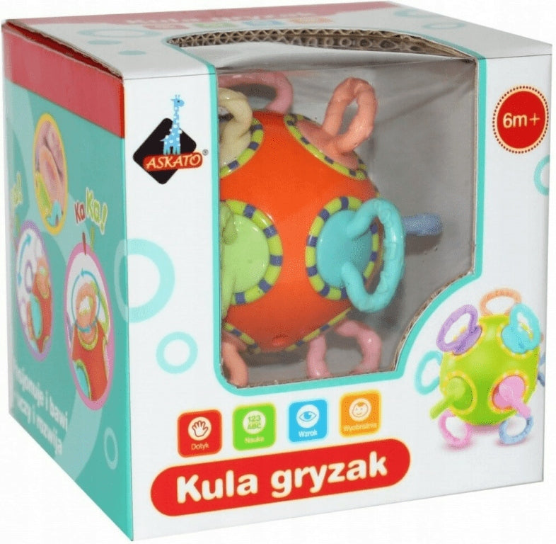 Sensory toy Askato Ball Teether 103556