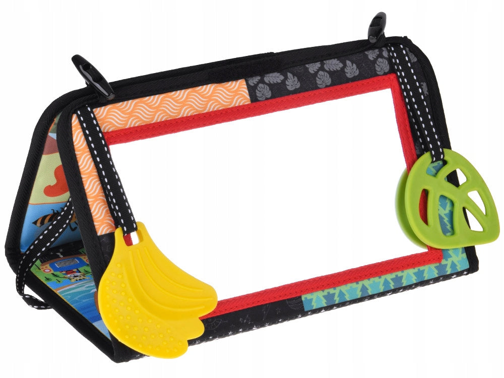 Sensory toy foldable with mirror + contrast book ZA5829 Kid's age 0＋