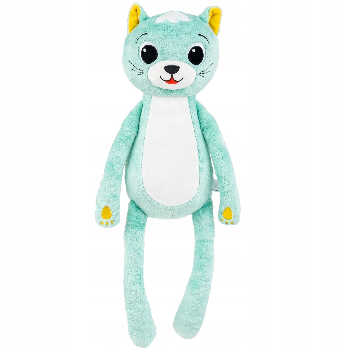 Sensory toy plush toy Kitten Tulimy 45cm Mint Dumel Color green