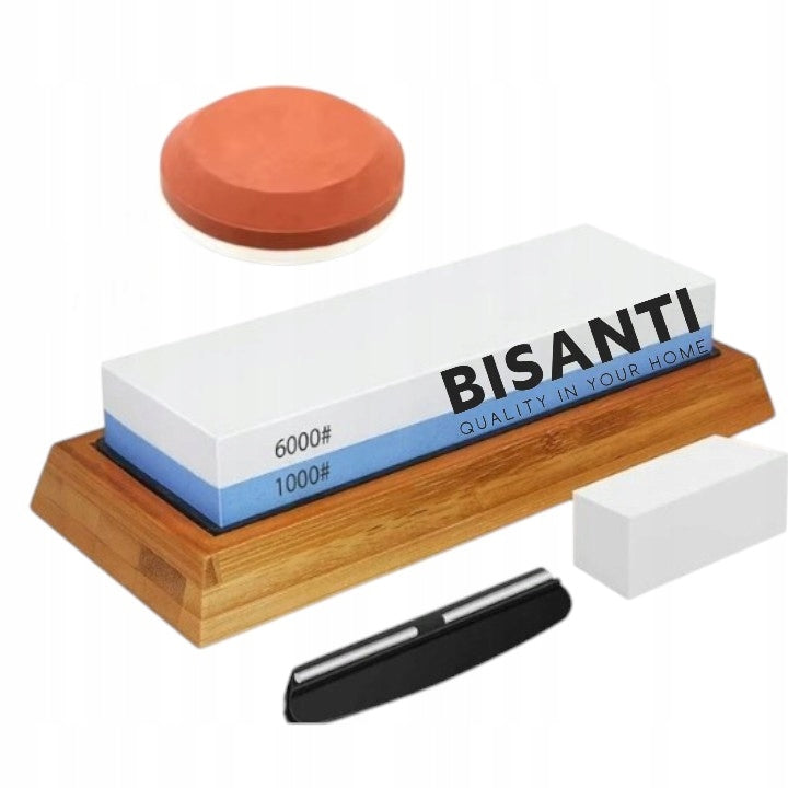Set 1000/6000 Stone Donkey for sharpening stone protective gloves