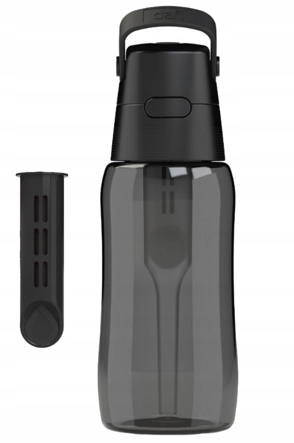Set Bottle Dafi Solid FitMania 0,5l black + 2x cleaning brushes Packaging status original