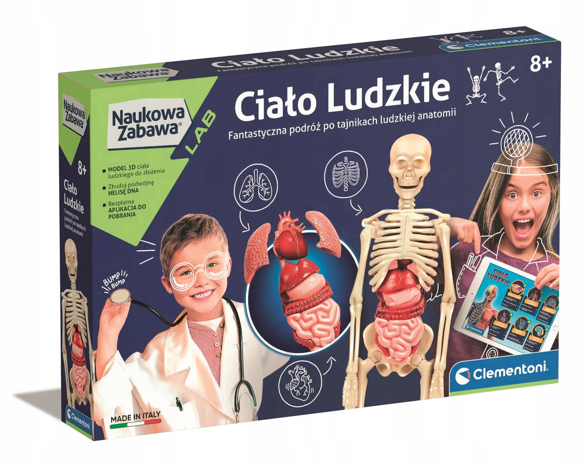 Set Clementoni Scientific Fun Human Body 60249