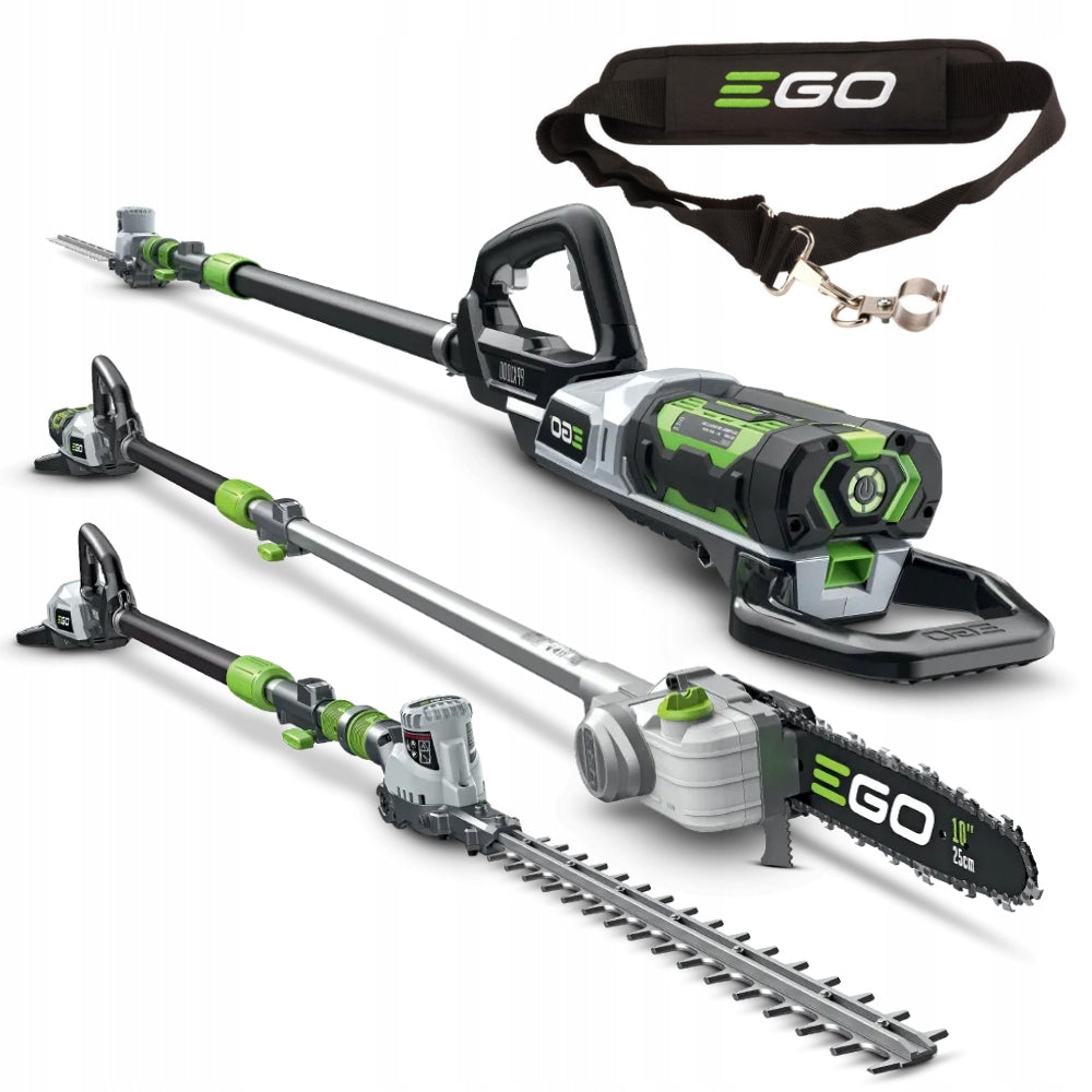 Set EGO Power+ Pro X PPCX1000 56V boom saw hedge trimmer