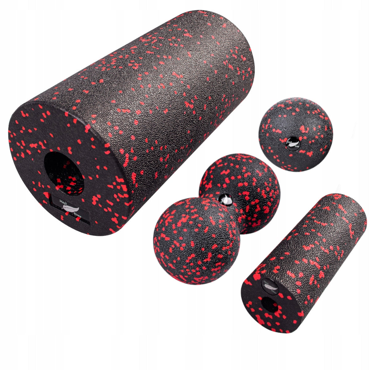 Set EPP roller, massage roller foam duobal black-red 4 el. EAN (GTIN) 5904870799246