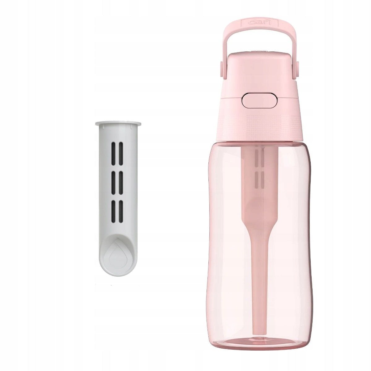 Set Filter bottle DAFI SOLID DODA 0,5 Baby Pink + toothbrush Packaging status original