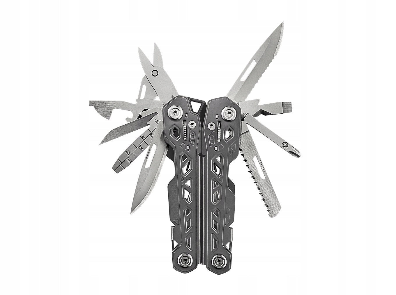 Set Gerber Multitool Truss + Minimalist Wallet BARBILL Gift Box Tools measure scissors blade bottle opener can opener saw file cold chisel insulation remover Phillips screwdriver flathead screwdriver tongs pick awl other