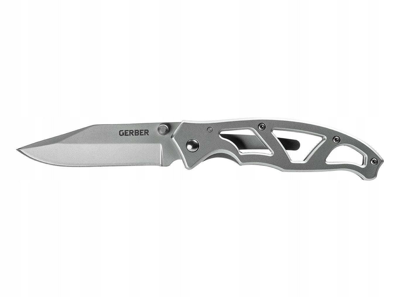 Set Gerber Paraframe Knife I + Mullet Keychain + BARBILL EDC Wallet Brand Gerber