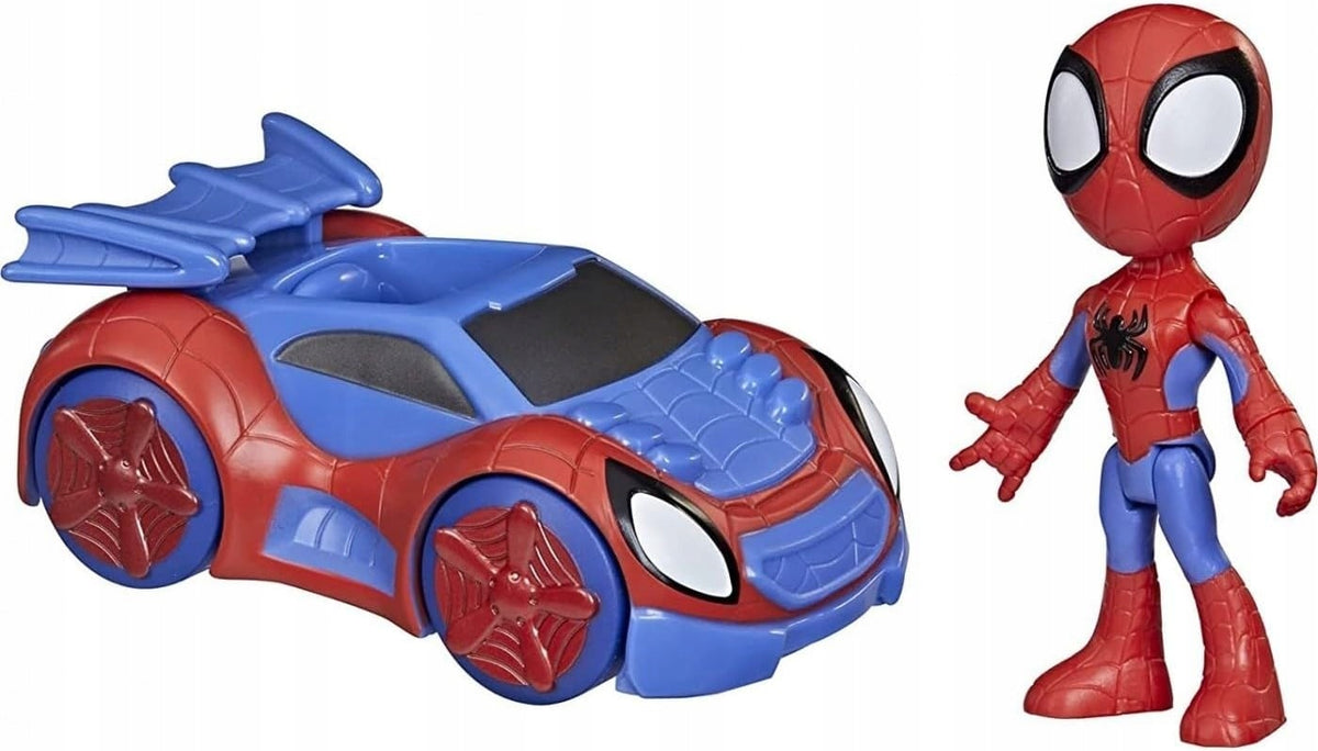 Set HASBRO: Figurine SPIDEY SPIDERMAN +vehicle Web-Crawler Ruch.elem.F1940 Packaging status original