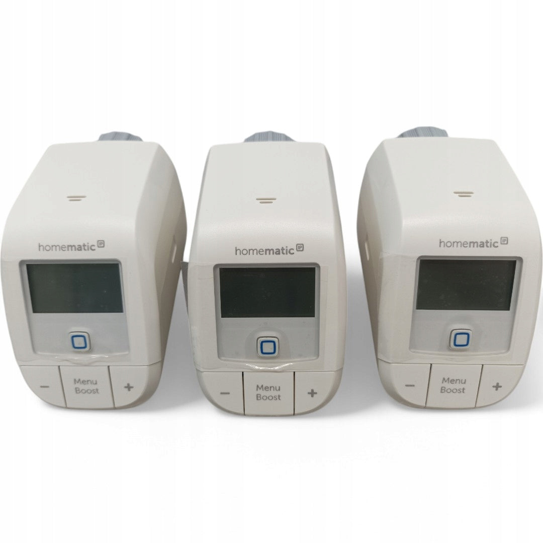 Set Homematic 3 pcs IP 161216A1 thermostat Basic ALEXA Smart Home Manufacturer code HMLP-SK24