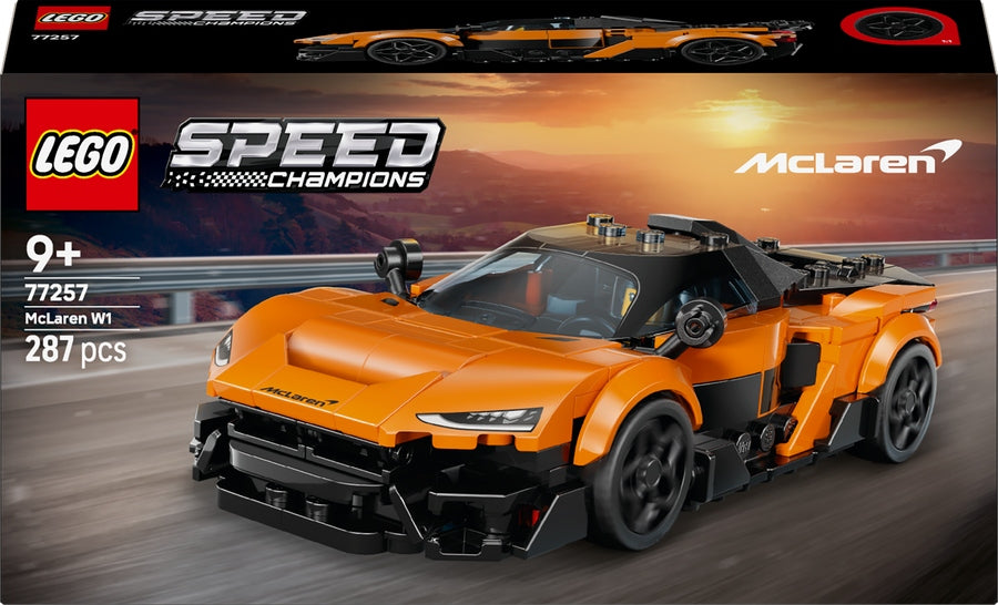 Set LEGO Speed Champions 77257 McLaren W1 blocks supercar racing Kid's age 9＋ years