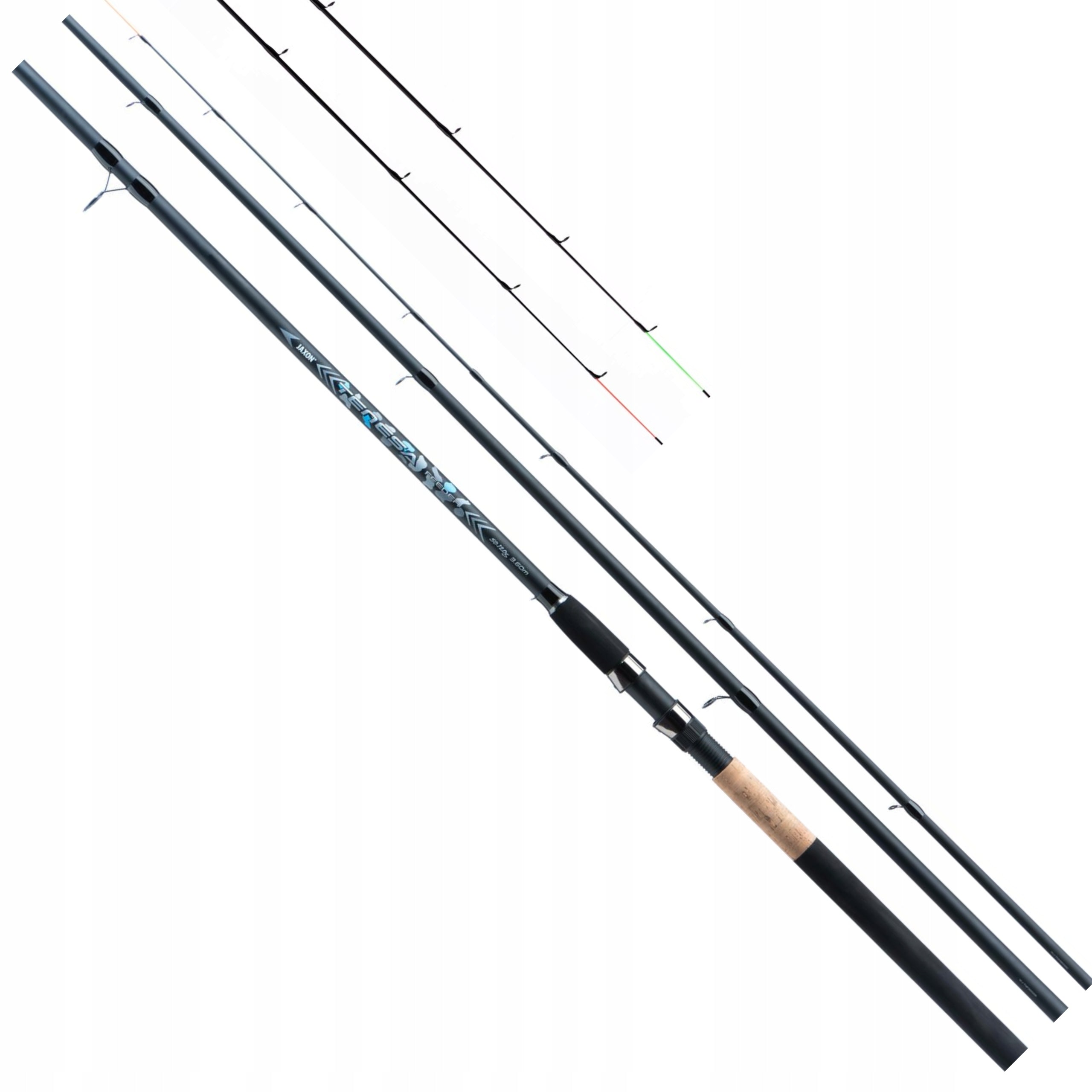 Set METHOD FEEDER- Fishing Rod Reel + akc JAXON Brand Jaxon