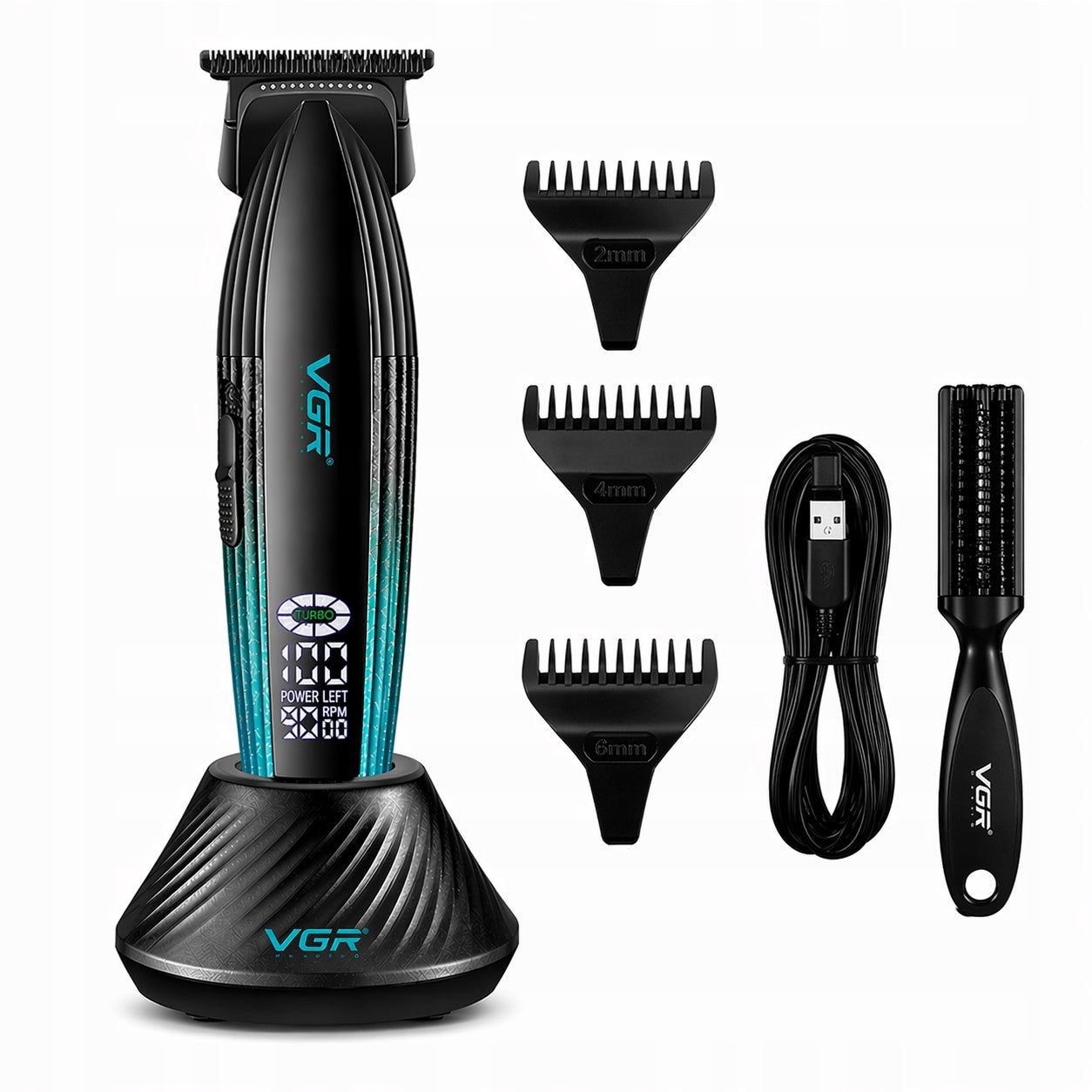 Set Machine + Trimmer VGR V-889S2 BARBER Manufacturer code V-889S2