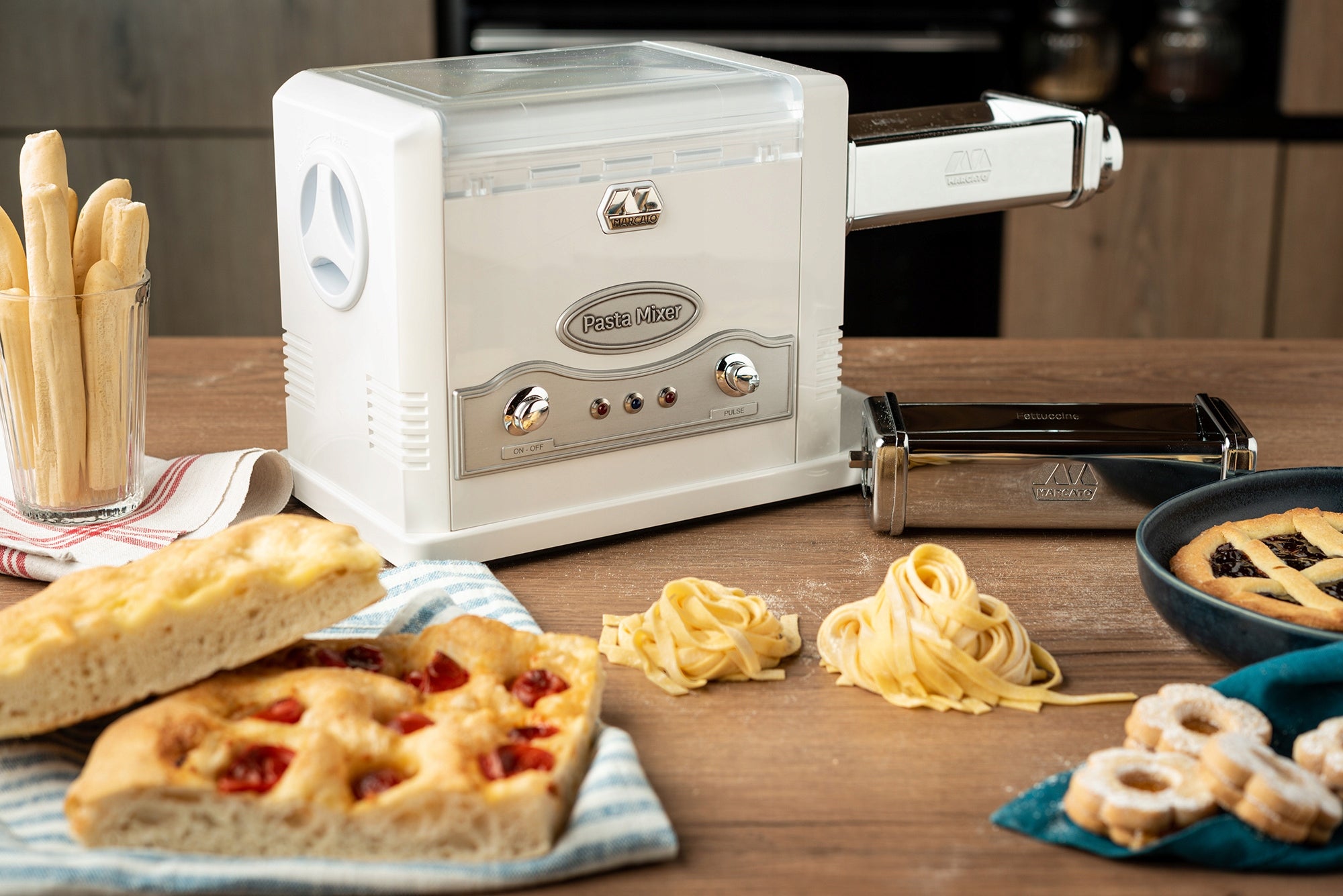 Set Marcato Pasta Fresca 220V cake for pasta, bread, pizza, cookies EAN (GTIN) 8000011002293