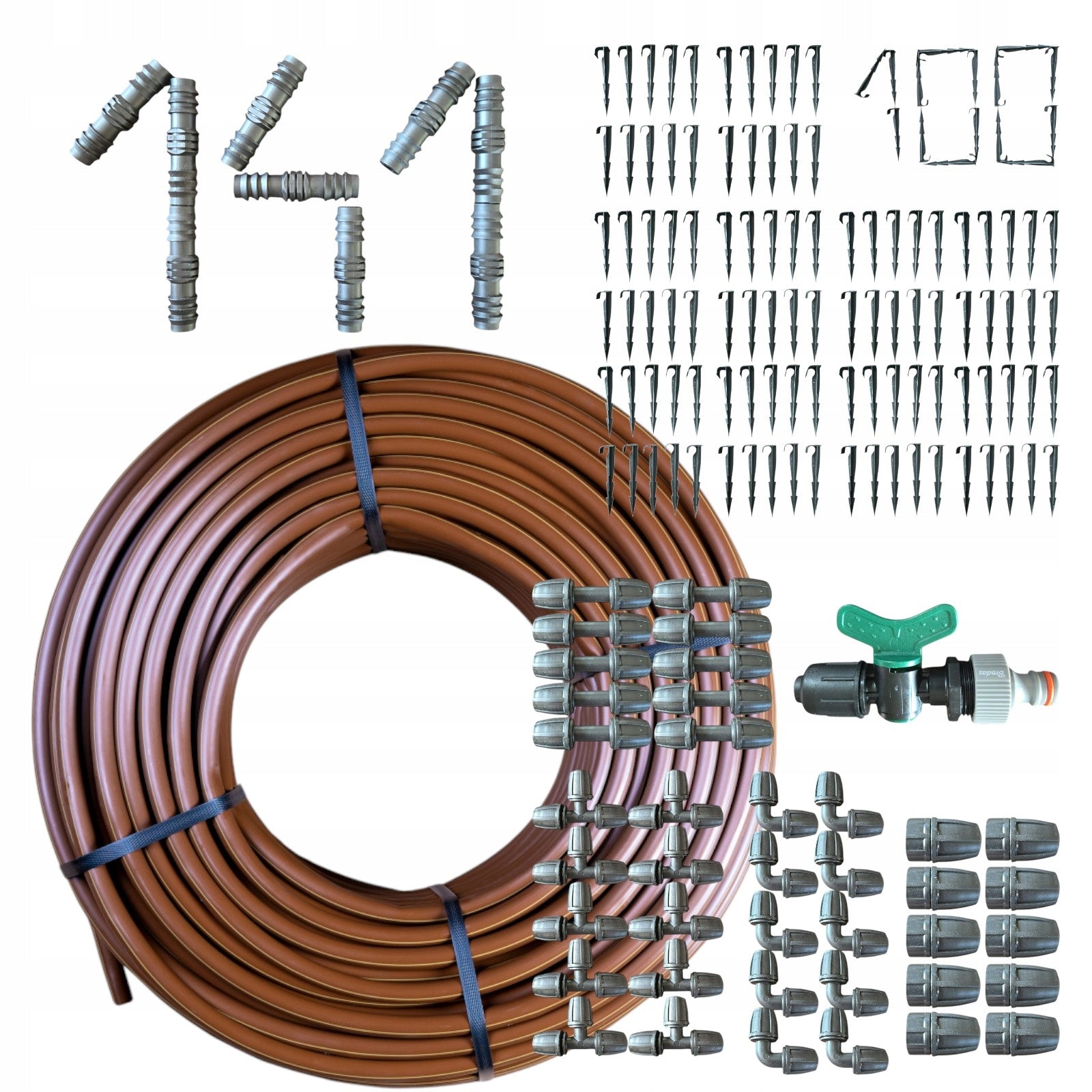 Set PREMIUM DRIP LINE RAIN BIRD PCD pressure compensation + 141el