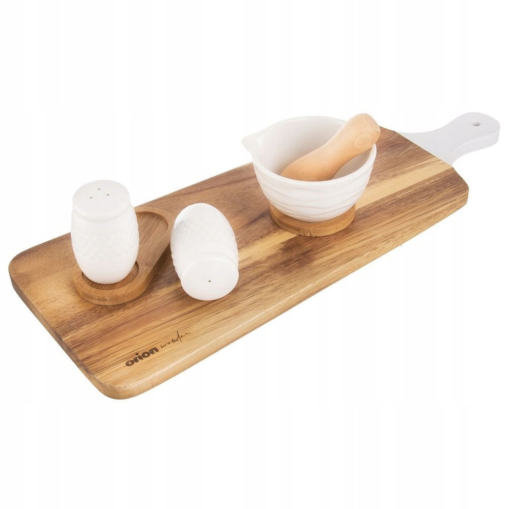 Set SALT SHAKER PEPPER SHAKER seasoning salt containers pepper coasters Manufacturer code 5904316439910
