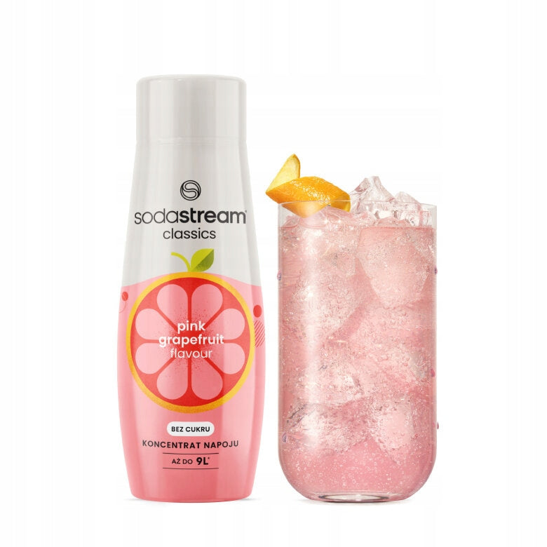 Set Syrup concentrate Soda Stream PINK GRAPEFRUIT 2x440ml + Bag FREEBIE Manufacturer code 7290119796748