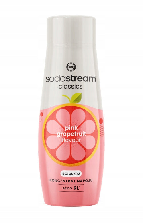 Set Syrup concentrate Soda Stream PINK GRAPEFRUIT 2x440ml + Bag FREEBIE Packaging status original