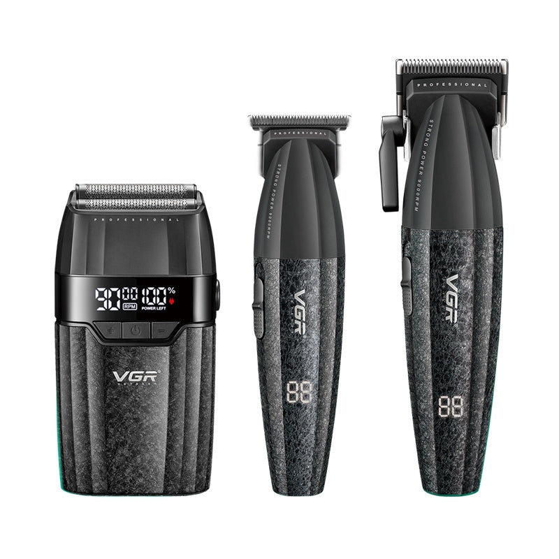 Set VGR V-640 S3 Machine + Trimmer + Shaver Manufacturer code V-640S3
