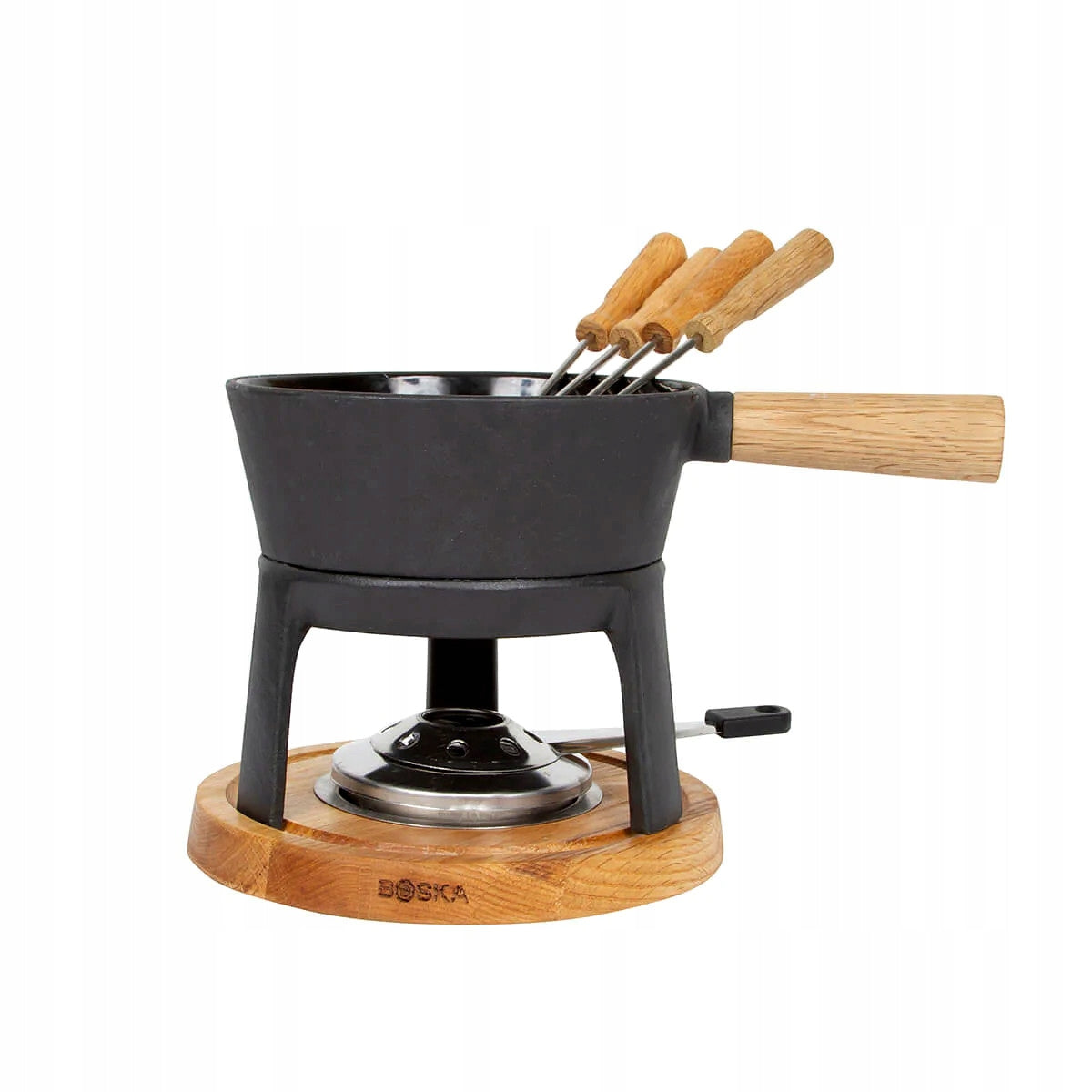 Set for Cheese FONDUE for 4 people cast iron Boska PRO M 1,2l Brand Boska