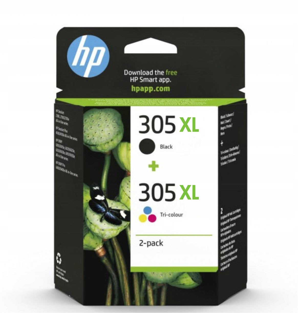 Set for HP, 305xl, DeskJet 2810e, 4122, 2710e, set black + color (N)