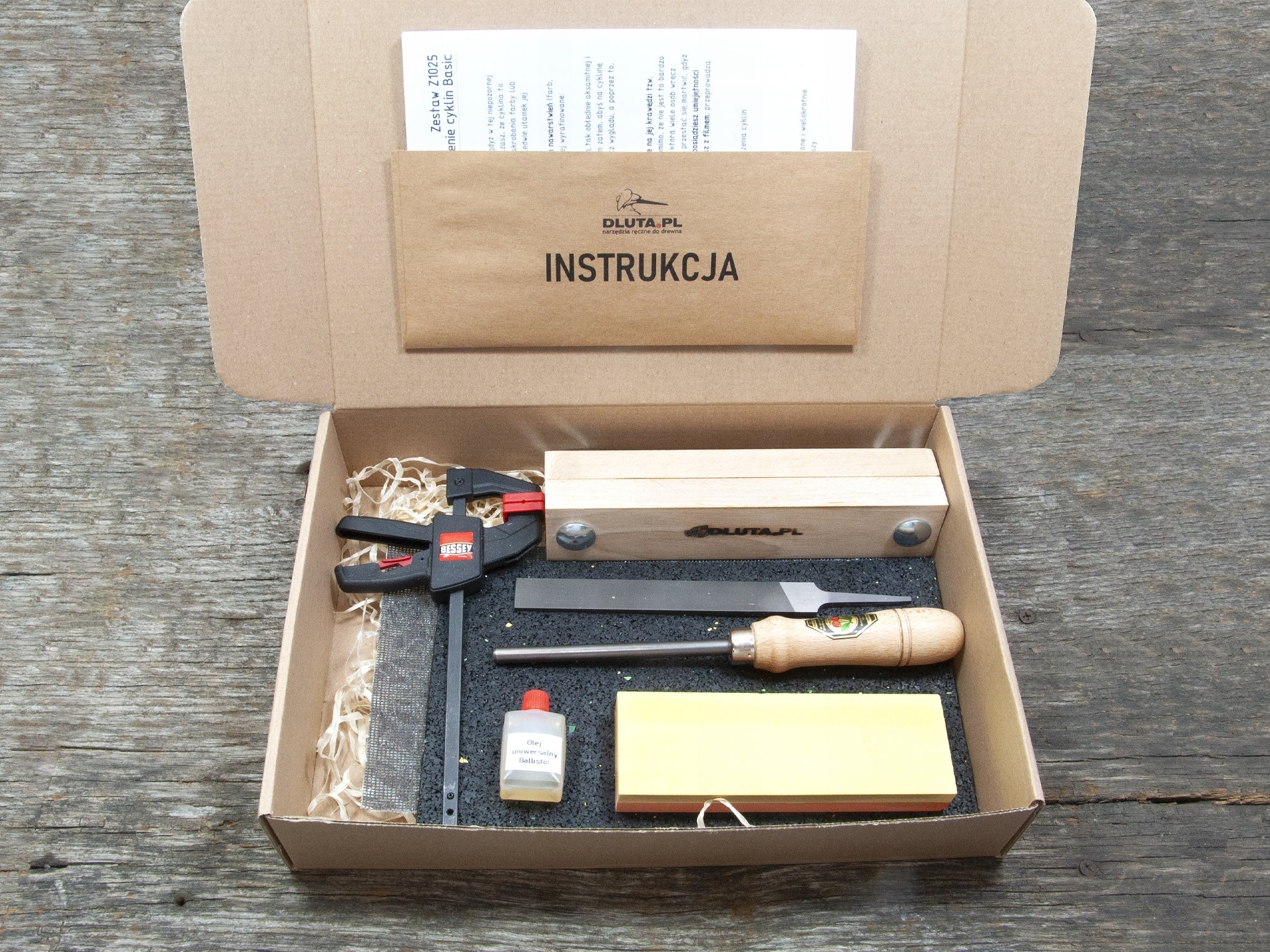 Set for SHARPENING CYCLIN - with instructions EAN (GTIN) 5905602150212