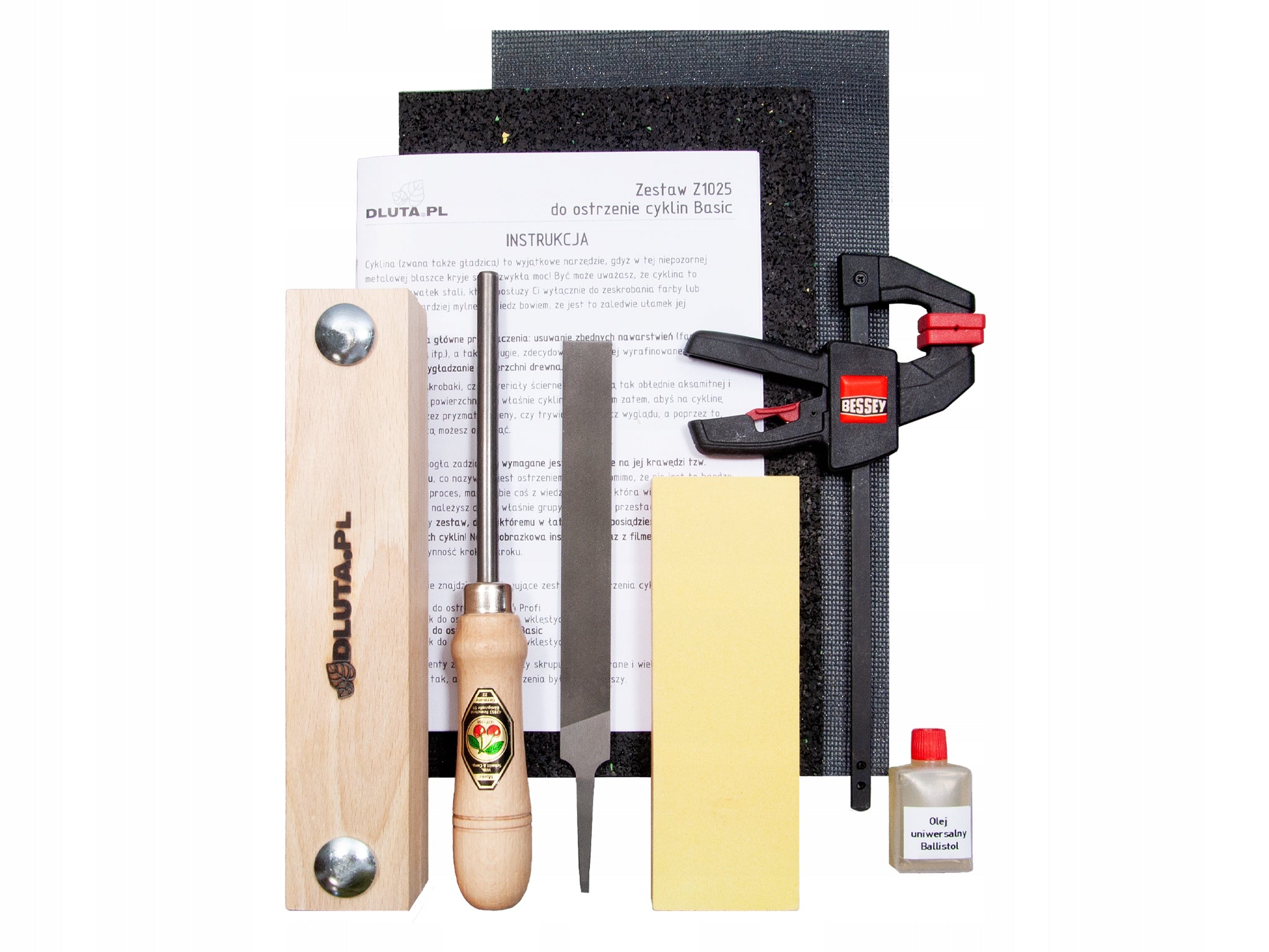 Set for SHARPENING CYCLIN - with instructions