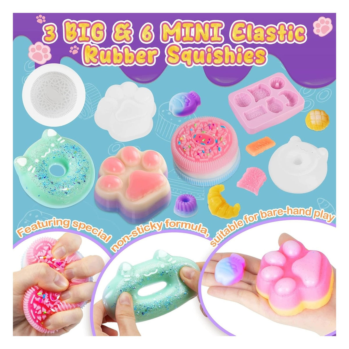 Set for creating glow-in-the-dark Large Squishy Toys, 480ml Packaging status original